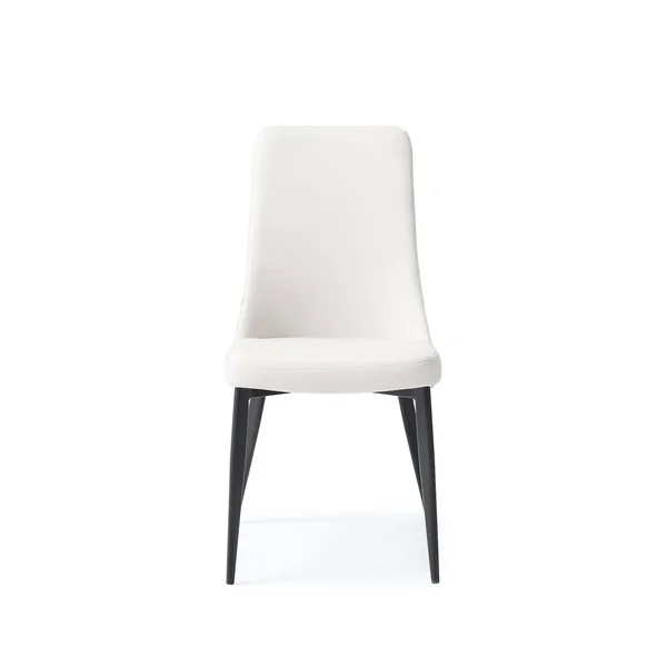 Luca Dining Chair White Leather (Set of 2)