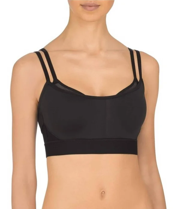 Natori Gravity Contour Underwire Sports Bra - Black - 32D