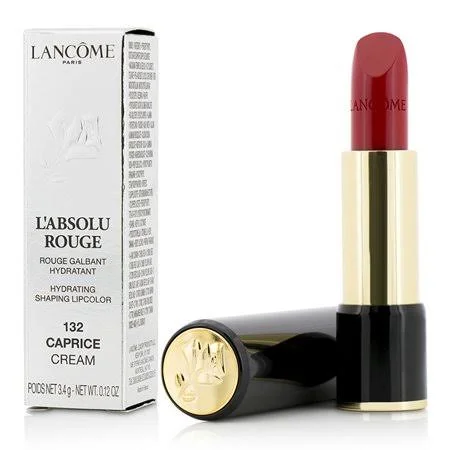 Lancome - L& Absolu Rouge Hydrating Shaping Lipcolor - #132 Caprice (Cream) -3.4g/0.12oz