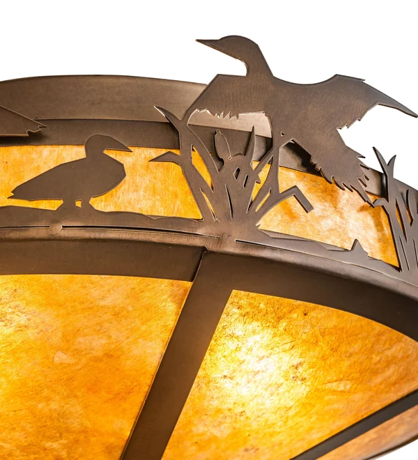 Meyda 16x22W Ducks in Flight Flushmount 26389