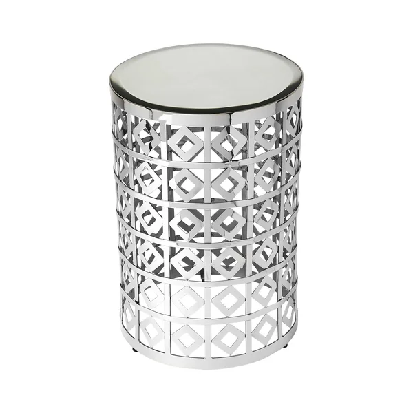 Butler Norton Mirror & Metal Accent Table