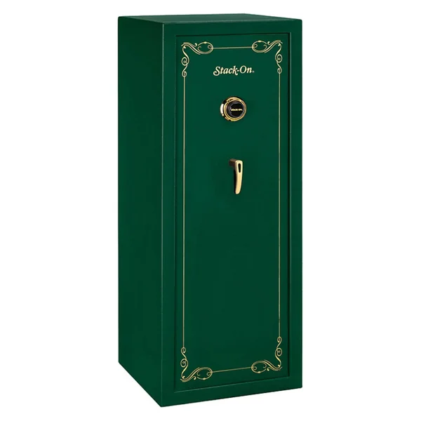 Stack-On 16 Gun Matte Hunter Green Combination Lock Safe