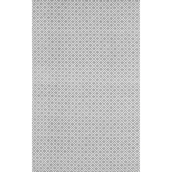 nuLOOM Holcombe Geometric Gray 4 ft. x 6 ft. Area Rug - Grey