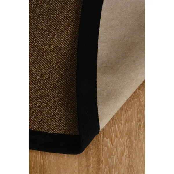 Linon Faux Sisal Rug, Brown, 5x8 ft