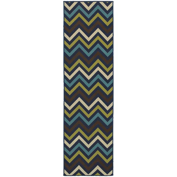 Oriental Weavers Riviera 4593S 7&10x22 Round Rug