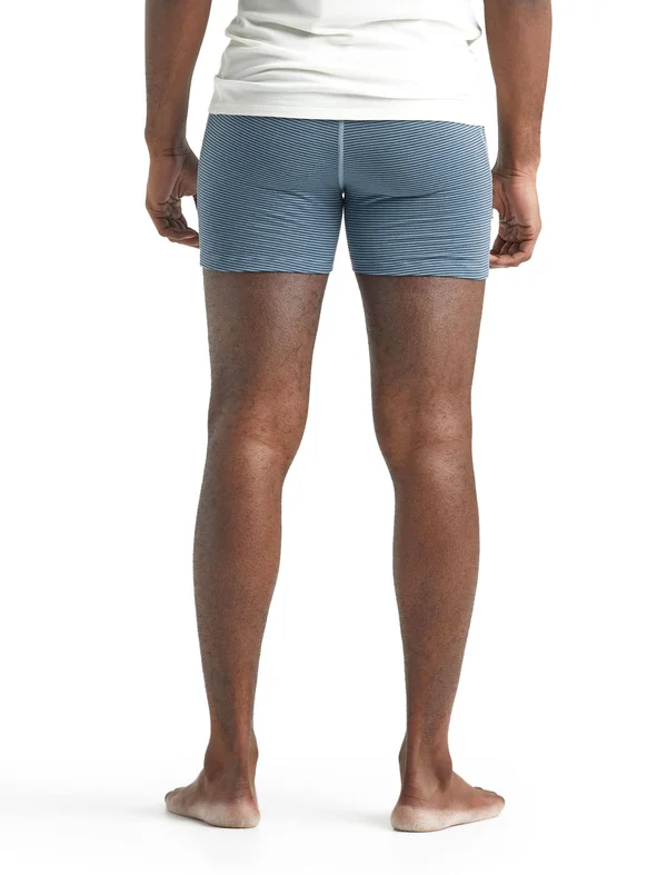 Icebreaker Anatomica Boxers - Men's Gravel, L