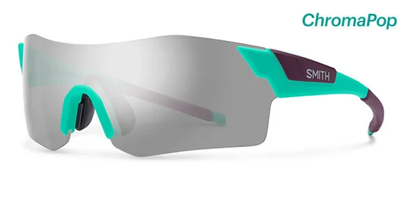 Smith Pivlock Arena Sunglasses - ChromaPop - Matte Opal Platinum