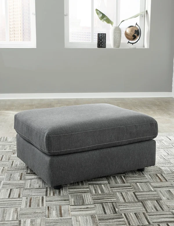 Ashley Candela Charcoal Oversized Accent Ottoman