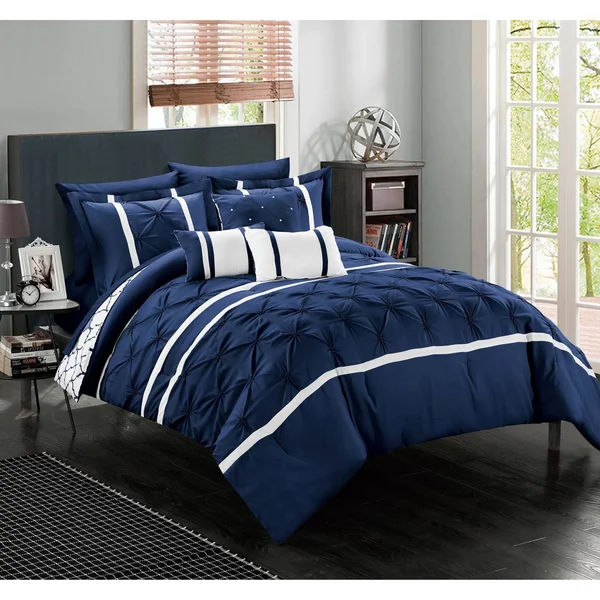 Chic Home Dorothy 10 Piece Comforter Set; Queen