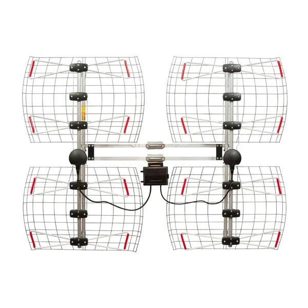Antennas Direct Db8e 8 Element Bowtie Indoor/Outdoor HDTV Antenna - 70 Mile Range