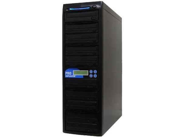 Produplicator 1 to 9 24x Burner M-Disc Support CD DVD Duplicator - Standalone Copier Duplication Tower (ESDVDS24X09)