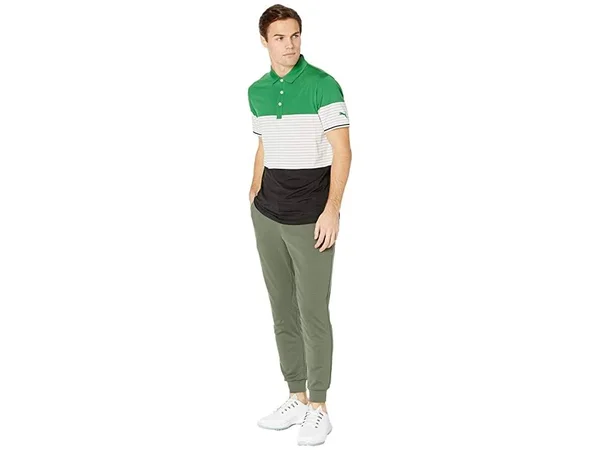 Puma Cloudspun Taylor Golf Polo - Amazon Green - L