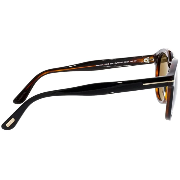 Tom Ford Newman Black - Brown Sunglasses Ft0515 05H