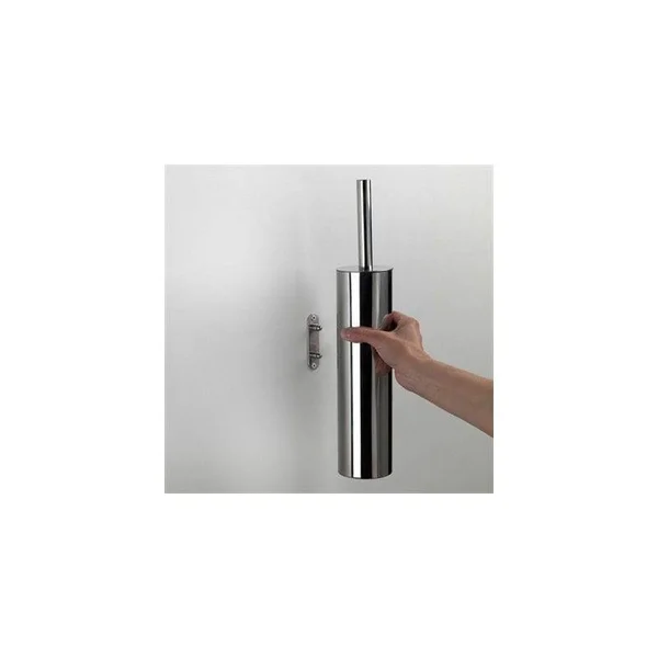Nameeks ED34-03 Chrome Gedy Wall Mounted Toilet Brush Holder