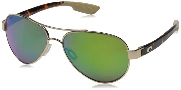 Costa del Mar Loreto Polarized Iridium Aviator Sunglasses