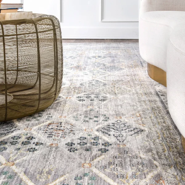 nuLOOM Claretta Rug - Grey - Size 9& x 12&