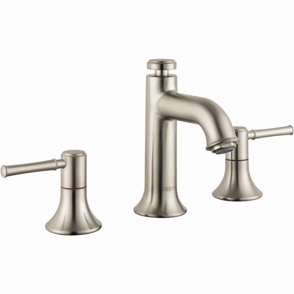Hansgrohe 14113821 Brushed Nickel Talis C Widespread Bathroom Faucet