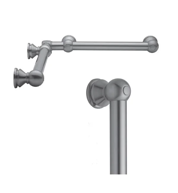 Jaclo G30-16-24-IC-PCH Brass Inside Corner Grab Bar 1-1/4 inch Diameter - Polished Chrome