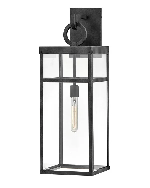 Hinkley Porter Outdoor - Wall Mount Aged Zinc 1 Light 2807DZ