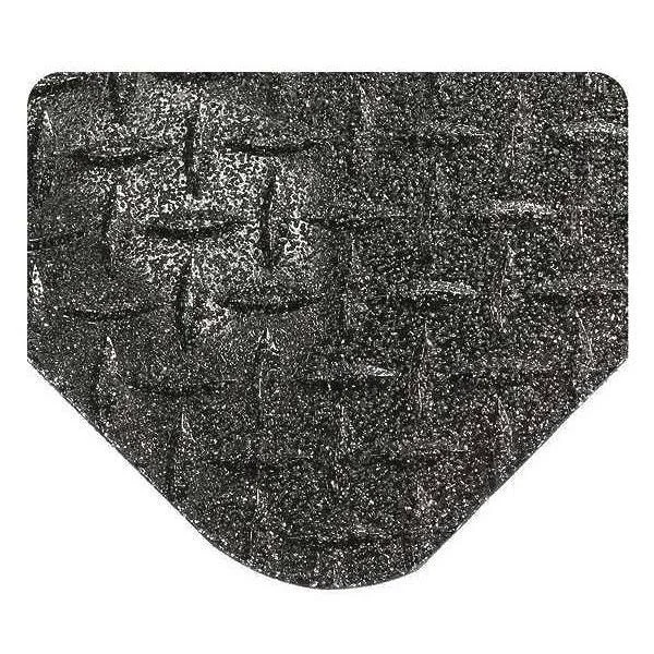 Wearwell Inc 416.916X3X6Bk Diamond-Plate, w/grit Shield, blk, 3Ftx6Ft