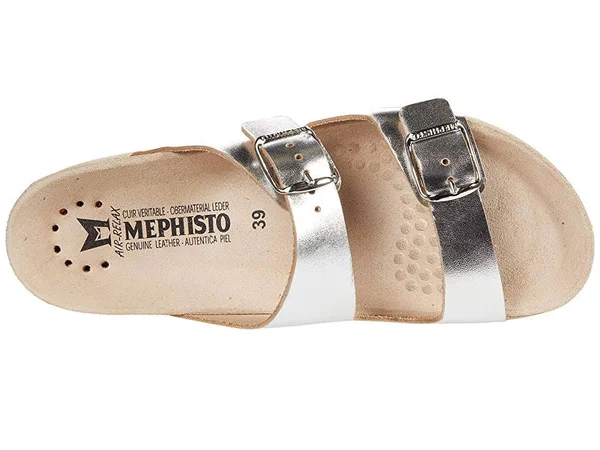 Mephisto Harmony Silver - Women Women's Sandals - 10