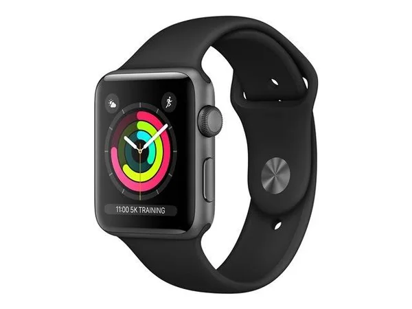Apple Watch Series 3 (GPS) 38mm - Smart Watch with Heart Rate Monitor - Black