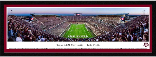 Texas Au0026M Football - End Zone - Select Frame