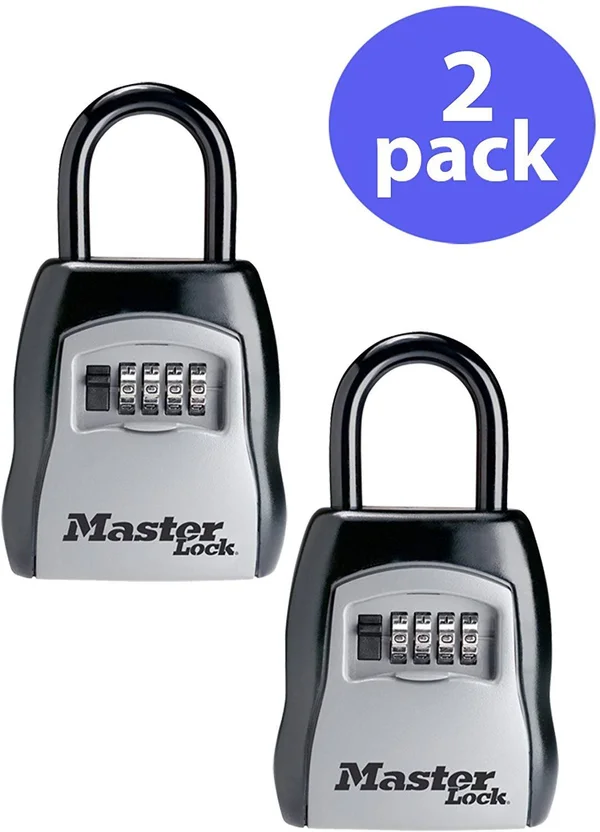 Master Lock 5400D Select Access Key Storage Box with Set-Your-Own Combination Lock - (2-Pack)