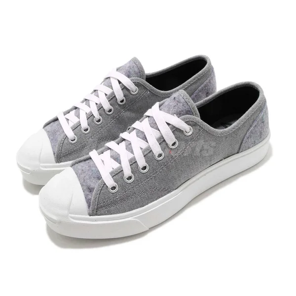 Converse Jack Purcell Renew Low &Grey Twill& Mens Sneakers - Size 5.0