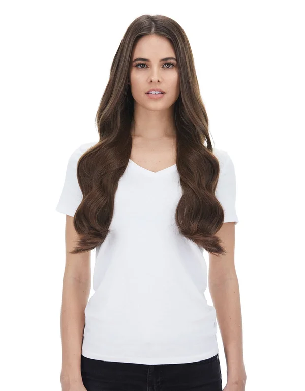 BELLAMI Hair Bellissima Chocolate Brown (4) Extensions - 22x22