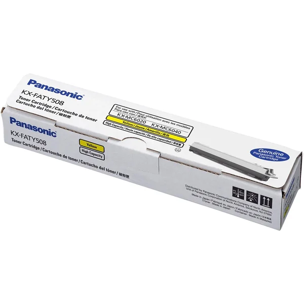 Panasonic KX-FATY508 Yellow Toner Cartridge
