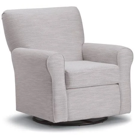 Slawson Swivel Glider Harriet Bee Body Fabric: Flax Ivory-20017