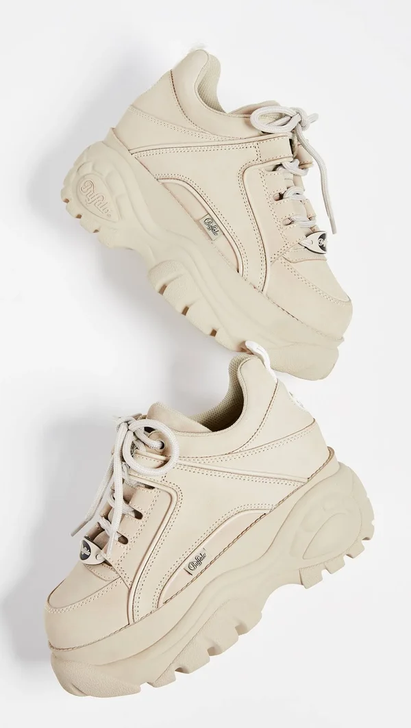 Buffalo London Classic Kicks Sneakers Cream 41