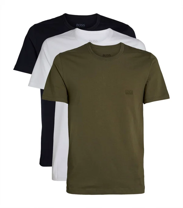 Boss Multi Colour Triple Pack T Shirts