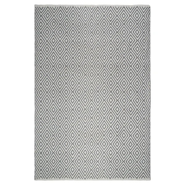 4& x 6& Veria Indoor/Outdoor Rug Gray/White - Fab Habitat