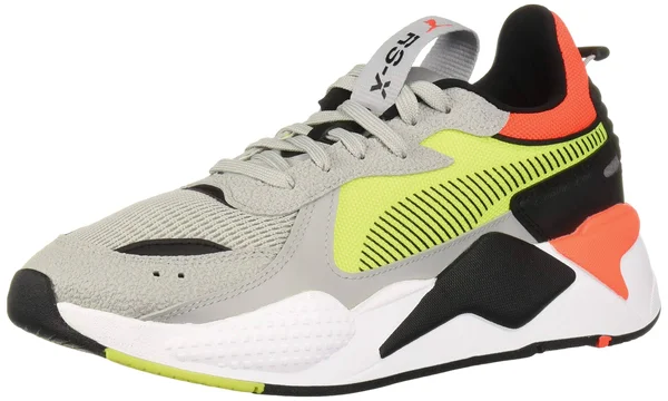 Puma RS-X Hard Drive Sneakers - 4.5 - High Rise/Yellow Alert