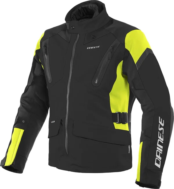 Dainese Tonale D-Dry Jacket Black Yellow Fluo Size 54