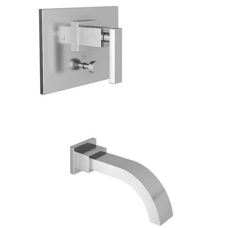 Newport Brass NB Secant Balanced Pressure Tub & Shower Trim Black, 4-2042BP-54
