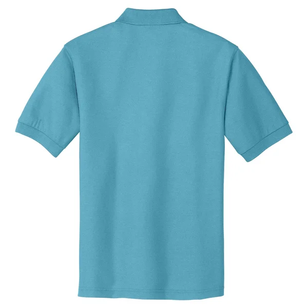 Port Authority K500ES Extended Size Silk Touch Polo - Maui Blue - 10XL