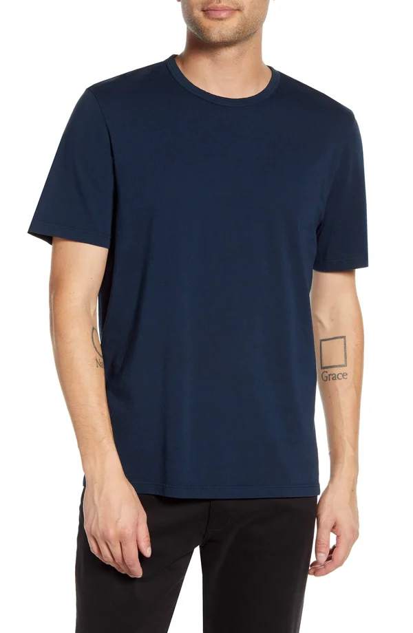 Vince Solid T-Shirt Optic White