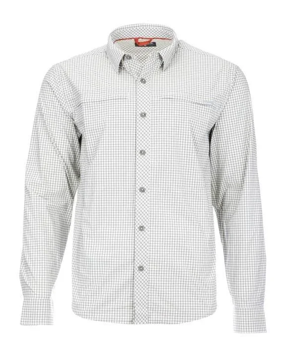 Simms Stone Cold LS Shirt Meridian Madras Plaid, 3XL