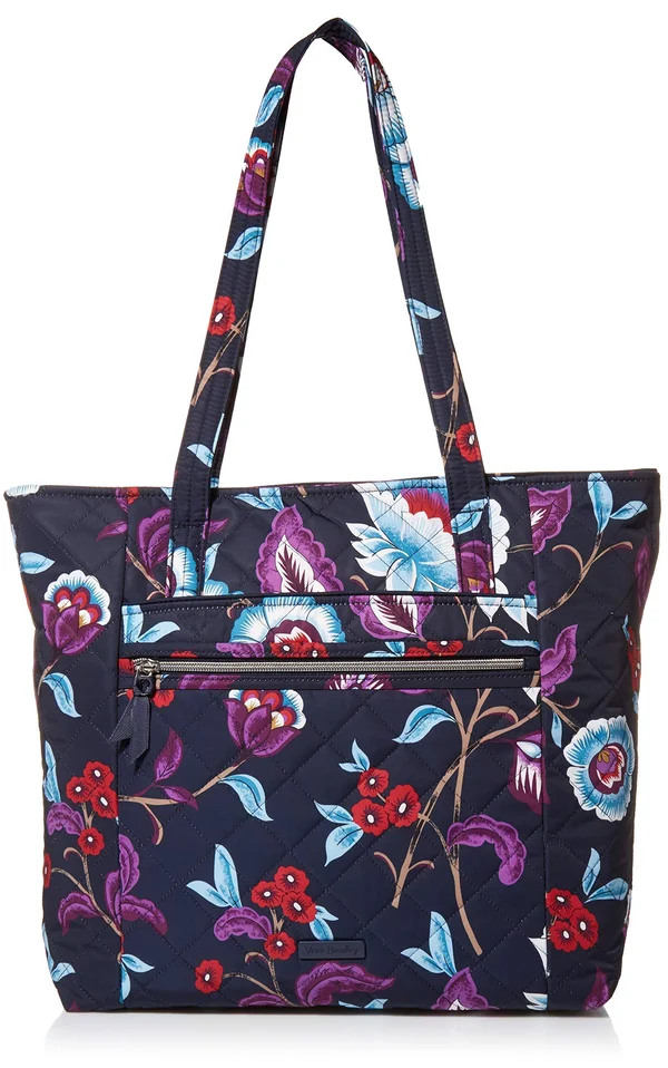 Vera Bradley Vera Tote Bag in Mayfair in Bloom