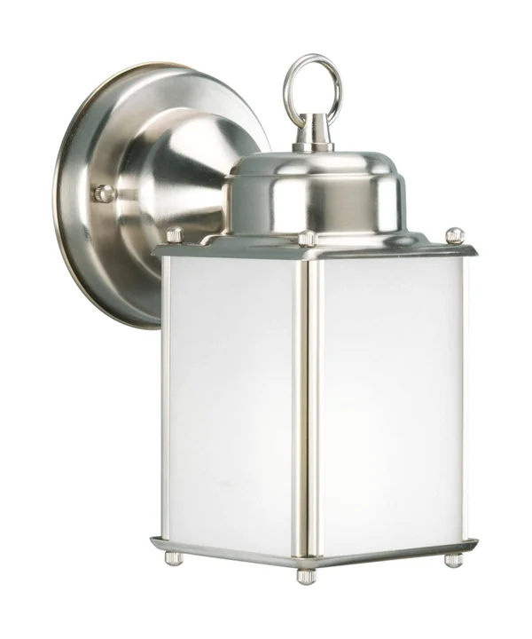 Progress Lighting P5986-09 Roman Coach Outdoor Wall Light - Brushed Nickel