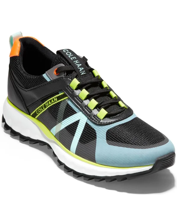Cole Haan All Terrain Leather Mesh Lace-Up Sneakers - 9M