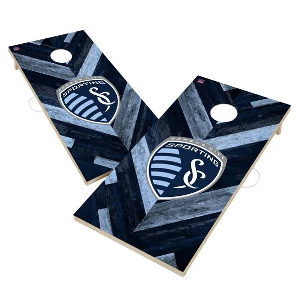MLS Sporting Kansas City Herringbone Cornhole Set Multi