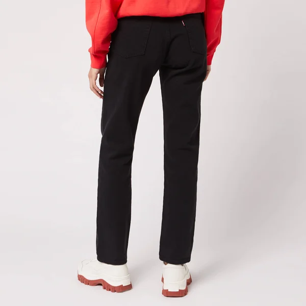 Levi&s 501 Crop Jeans in Black