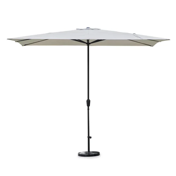 Belham Living Uptown 8x11ft. Rectangle Market Umbrella with Sunbrella Canopy, Size: 60 and 72, Black