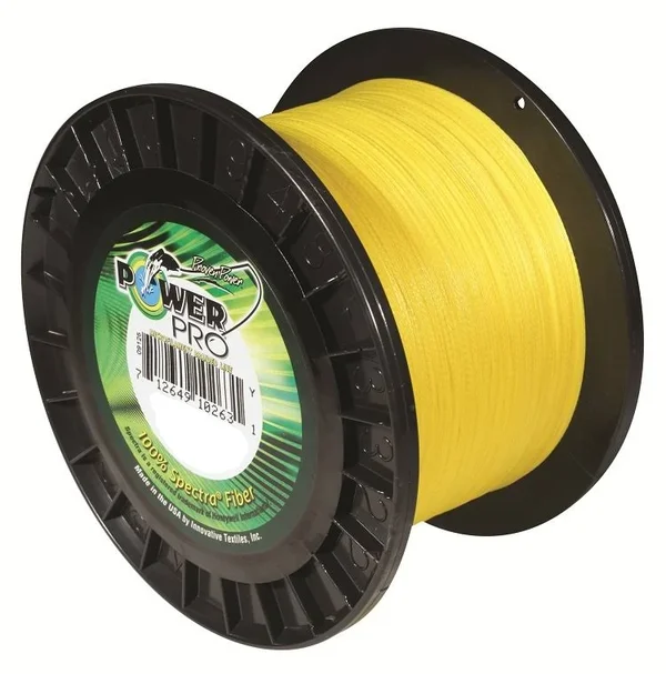 Power Pro Spectra White Braided Line 65 Pound - 500 Yards