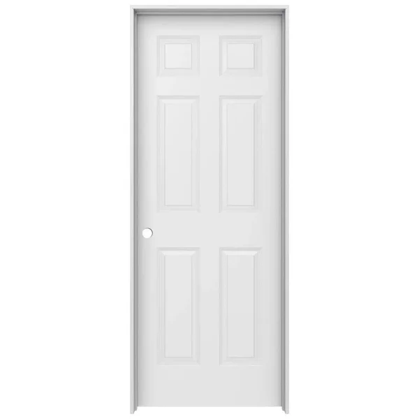 JELD-WEN 36 in. x 80 in. Colonist Primed Right-Hand Textured Molded Composite MDF Single Prehung Interior Door