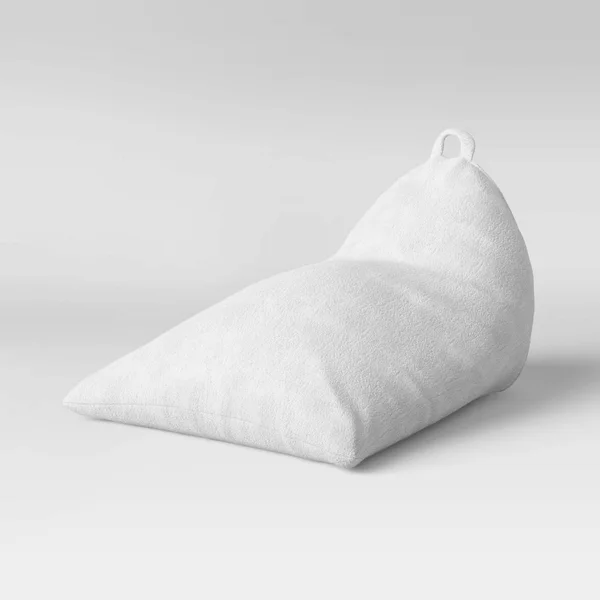 Triangle Bean Bag Chair Sherpa - Room Essentials